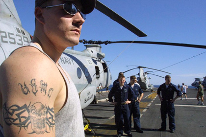 Американская армия решила лояльнее относиться к татуировкам