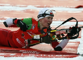 Дарья Домрачева заняла восьмое место в гонке преследования на этапе Кубка мира по биатлону в Эстерсунде