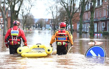 Европе угрожают массовые наводнения