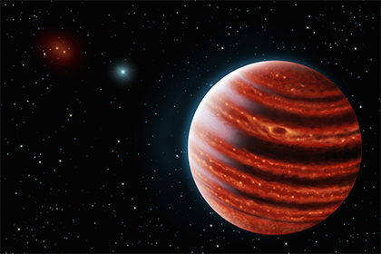 Холодный юпитер возрастом 20 миллионов лет обнаружили в созвездии Эридана