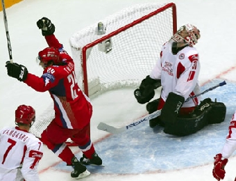 Хоккеисты "Гомеля" одержали пятую победу подряд в открытом чемпионате Беларуси по хоккею