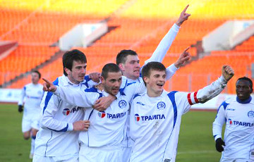 В четвертьфинале Кубка Беларуси минское «Динамо» выиграло у «Торпедо-БелАЗ»