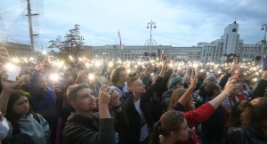 В Минске 25 августа прошли две акции: за и против