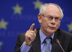Ван Ромпей остался на посту главы ЕС на второй срок