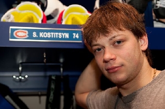 Сергей Костицын забросил две шайбы в ворота "Детройта" и признан второй звездой матча