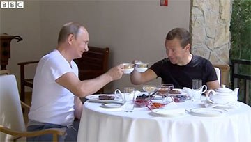 ВВС показал фильм о богатствах Путина