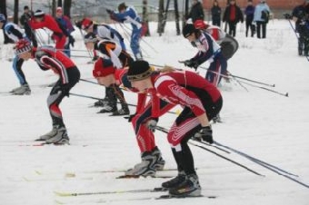 Команда БГУ стала лучшей среди сборных столичных вузов в эстафетной гонке на "Минской лыжне"
