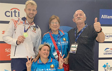 Белорусские паралимпийцы завоевали десять медалей на ЧМ по плаванию в Лондоне