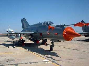 В Индии разбился МиГ-21