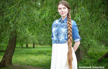 Юная бобруйчанка стала обладательницей самой длинной косы в Беларуси