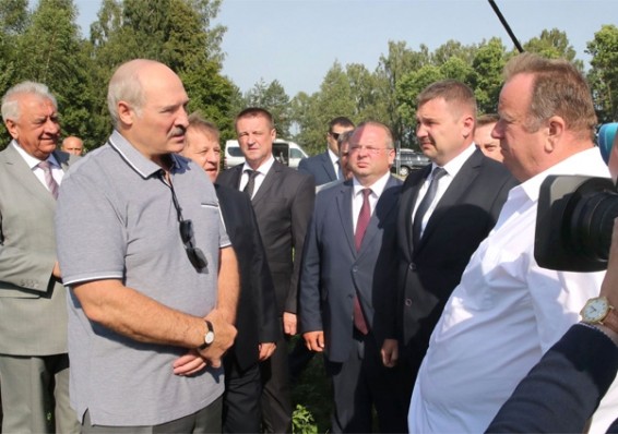 Лукашенко призвал аграриев ускориться с жатвой и завершить строительство молочно-товарных ферм