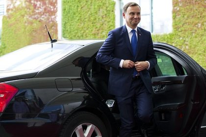 Президент Польши попал в аварию