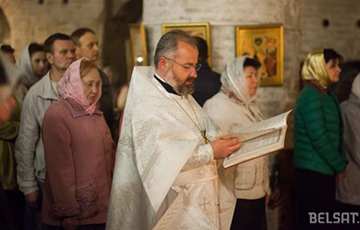 Как проходила пасхальная Всенощная в самой старой церкви Беларуси