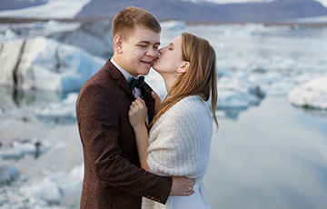 Белорусы организовали необычную свадебную фотосессию в Исландии