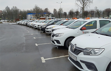 В Орше и Витебске начались забастовки таксистов