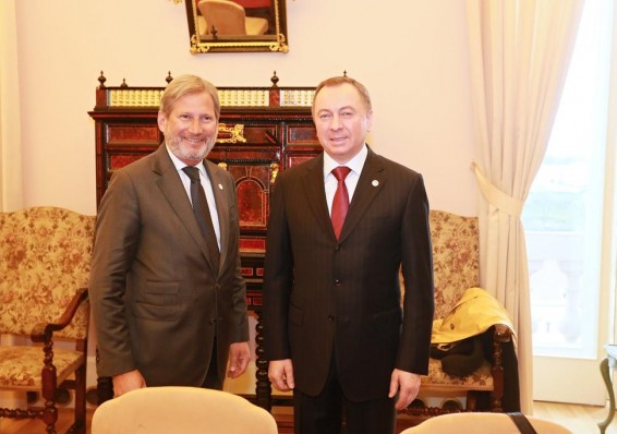 Макей и Йоханнес Хан констатируют высокий потенциал взаимодействия Беларуси и ЕС
