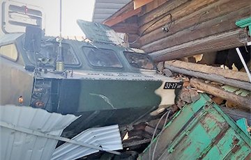 Ракетный комплекс «Точка-У» врезался снес деревенский дом в Осиповичском районе