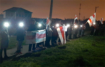 Минские регионы присоединились к вечерним протестам