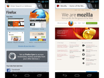 Вышел "быстрый" Firefox для Android