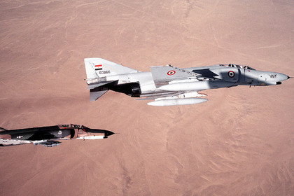 Египетские ВВС нанесли удары по лагерям террористов в Ливии
