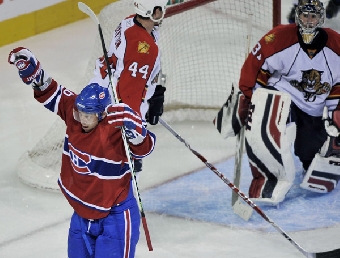 Сергей Костицын продлил свою бомбардирскую серию до восьми матчей в чемпионате НХЛ