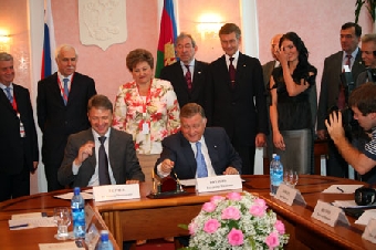 Беларусь и Краснодарский край подписали соглашение о сотрудничестве на 2011-2012 годы