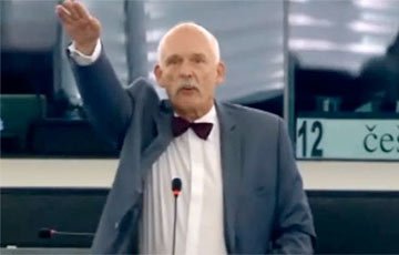 Сторонника Лукашенко оштрафовали на ?3000 за нацистское приветствие в Европарламенте