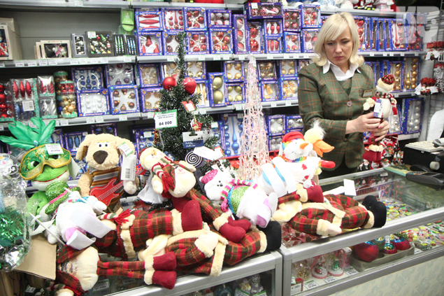 Белорусские магазины открыли новогодний сезон