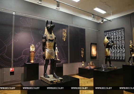 В Национальном художественном музее открылась выставка "Сокровища Древнего Египта"