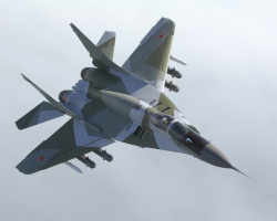 В Брестской области разбился военный МиГ-29