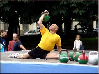 Белорусский силач Хоронеко установил новый экстремальный рекорд