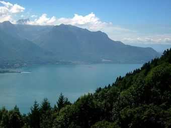 Женевское озеро загрязнили нефтью