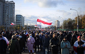 Партизанский марш движется в сторону Серебрянки