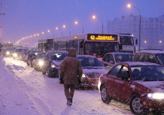 Минск на 15 месте по снегопадам среди мировых столиц