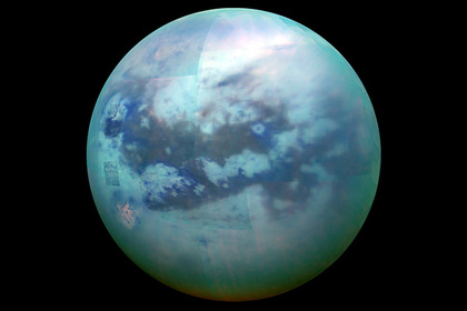 Метановые облака Титана показали на снимках
