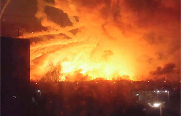 В Украине потушили пожар на крупнейшем военном складе