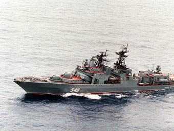 Новый отряд кораблей ВМФ России прибыл в Аденский залив