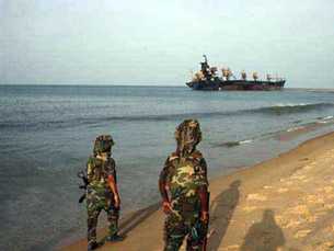 Армия Шри-Ланки лишила "Тамильских тигров" выхода к морю