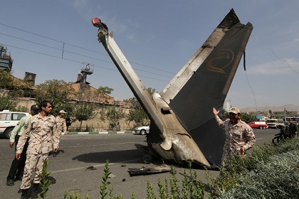 Пилотом разбившегося под Тегераном самолета был украинец