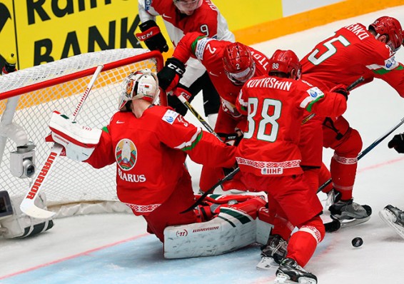 Белорусские хоккеисты одержали первую победы на ЧМ-2016