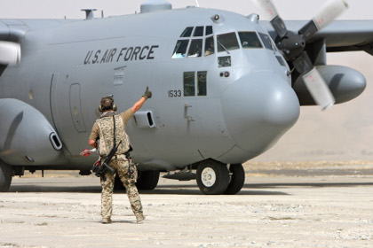 В Афганистане разбился американский самолет «Геркулес»