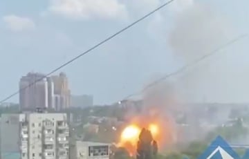 В оккупированном Донецке взорван крупный склад с боеприпасами московитской армии