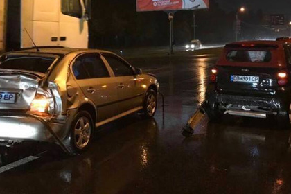 Ведущий «Орла и решки» попал в массовую аварию в Киеве