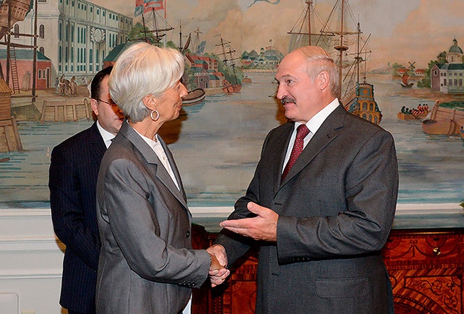 Лукашенко встретился с Кристин Лагард