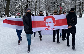 Минчан на марше поддержал сам Кастусь Калиновский!