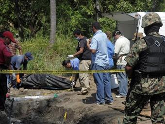 Рядом с Акапулько нашли массовое захоронение жертв наркокартелей