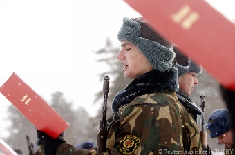 Более тысячи призванных в погранвойска новобранцев дали присягу на верность Беларуси