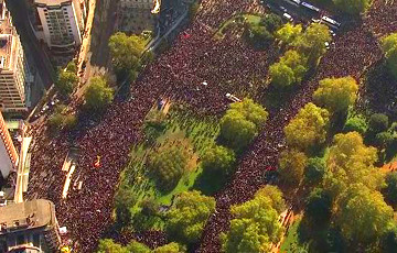 Фотофакт: Более полумиллиона человек в Лондоне требуют второй референдум по Brexit