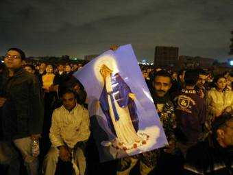 После гибели единоверцев египетские христиане устроили стычки с полицией