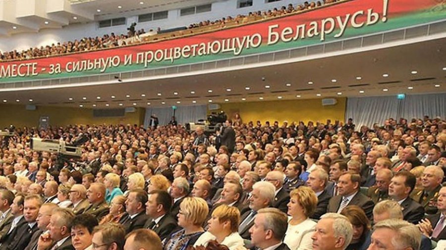 НАУ пригрозило внести в санкционные списки всех участников Всебелорусского народного собрания